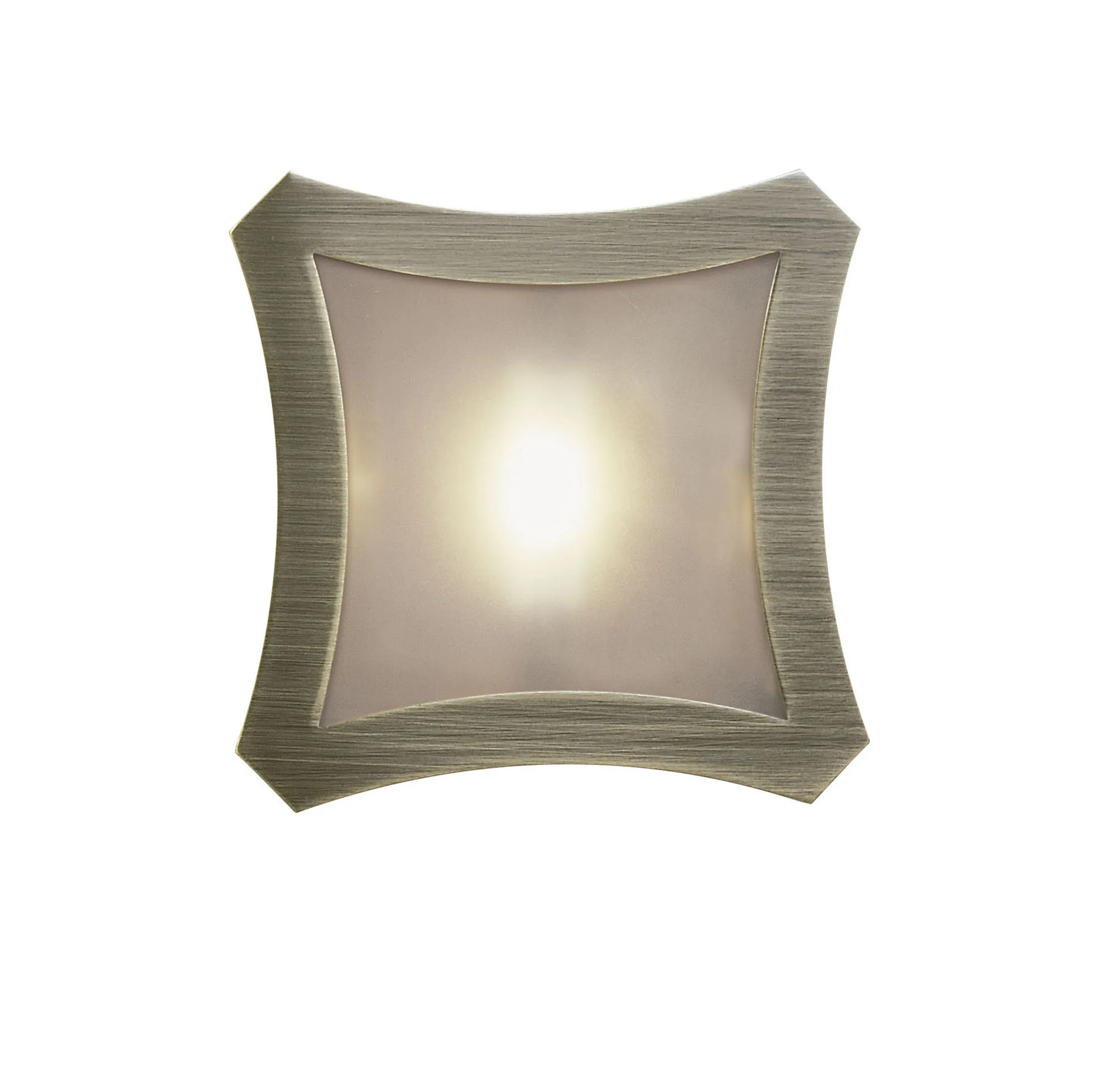 Rosa Antique Brass Ceiling Lights Mantra Flush Fittings